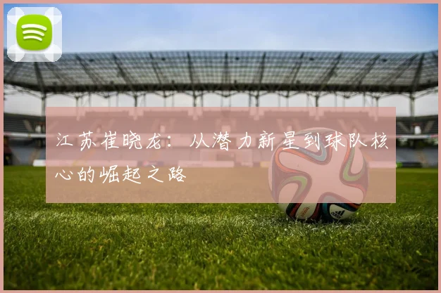 江苏崔晓龙:从潜力新星到球队核心的崛起之路